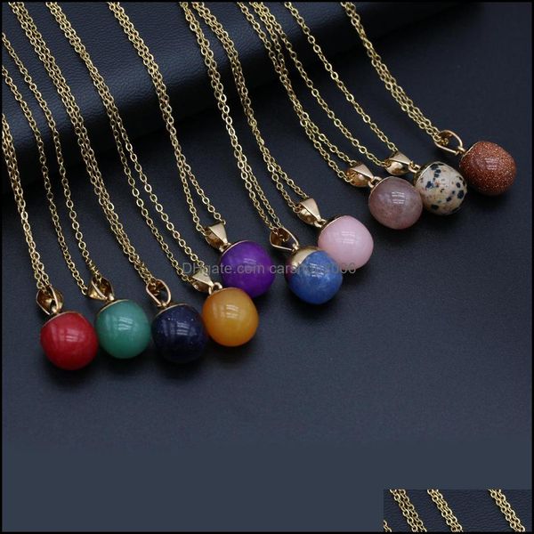 pendant necklaces 13x18mm chakra round ball reiki healing natural stone necklace amethyst pink rose crystal neckla carshop2006 dhesz, Silver
pendant necklaces 13x18mm chakra round ball reiki healing natural stone necklace amethyst pink rose crystal neckla carshop2006 dhesz, Silver