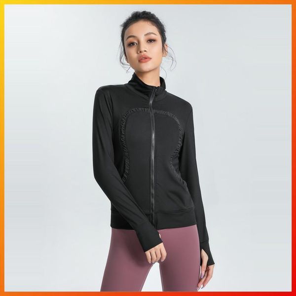 yoga coat women sports running zipper slim fitted long sleeve fitness clothes girl new fashion gym blue black grey jacket coat226j
yoga coat women sports running zipper slim fitted long sleeve fitness clothes girl new fashion gym blue black grey jacket coat226j