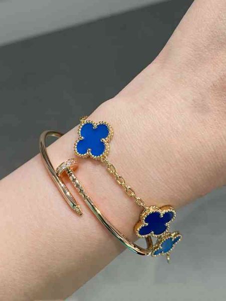 designer 18k rose gold nail bracelet card home platinum thick and thin diamond inlaid classic simple fashion couple c home, Silver
designer 18k rose gold nail bracelet card home platinum thick and thin diamond inlaid classic simple fashion couple c home, Silver