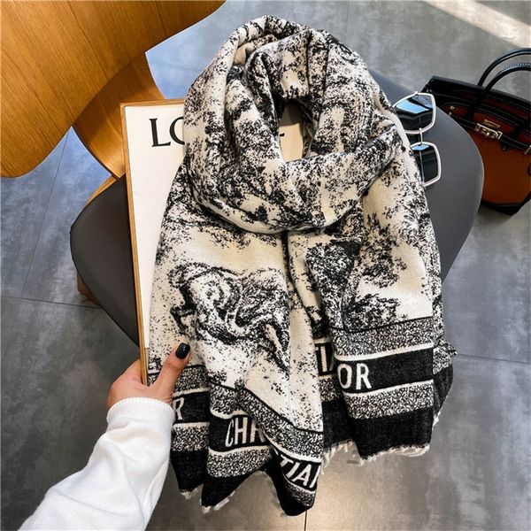 62% off 2022 autumn and winter new scarves high grade landscape painting imitation cashmere zhao liying same scarf shawl dual-purpose warmth, Blue;gray
62% off 2022 autumn and winter new scarves high grade landscape painting imitation cashmere zhao liying same scarf shawl dual-purpose warmth, Blue;gray