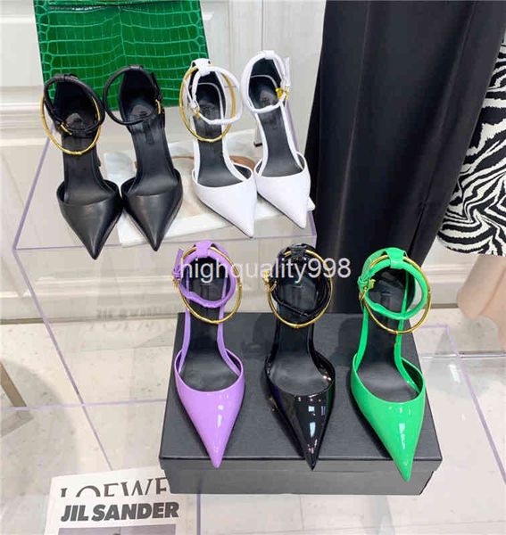 sandals spring and summer metal foot ring decorative women's shoes pointed thin heels fashionable sandals, Black
sandals spring and summer metal foot ring decorative women's shoes pointed thin heels fashionable sandals, Black
