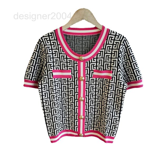 women's sweaters designer 2022 summer women's new thin ice silk round neck maze pattern short sleeve pullover slim knit 8asb, White;black
women's sweaters designer 2022 summer women's new thin ice silk round neck maze pattern short sleeve pullover slim knit 8asb, White;black