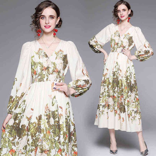 luxury designer women's dresses style elegant artistic v-neck slim print dresses (including lining), Black;gray 
luxury designer women's dresses style elegant artistic v-neck slim print dresses (including lining), Black;gray