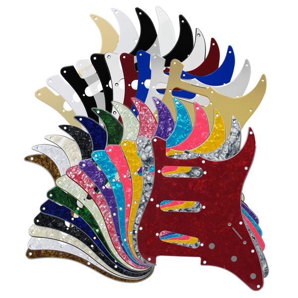 11 holes sss guitar pickguard scratch plate with screws for electric guitar parts
11 holes sss guitar pickguard scratch plate with screws for electric guitar parts