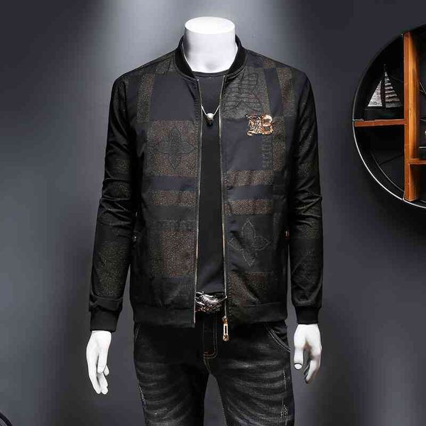 autumn and winter 2022 new korean men's fashion trend printed casual et, Black;brown
autumn and winter 2022 new korean men's fashion trend printed casual et, Black;brown