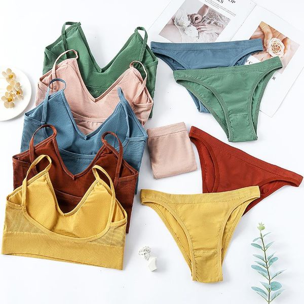 wireless bra panties set women underwear seamless striped amp briefs suit push up triangle cup 2pcs, Red;black
wireless bra panties set women underwear seamless striped amp briefs suit push up triangle cup 2pcs, Red;black