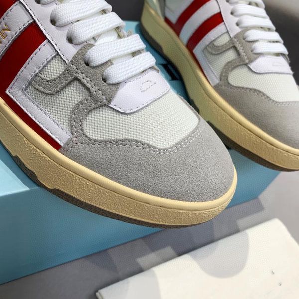 men shoes designers canvas and calfskin sneaker technical knit trainers women flat trainer real leather platform sneakers quality, Black
men shoes designers canvas and calfskin sneaker technical knit trainers women flat trainer real leather platform sneakers quality, Black