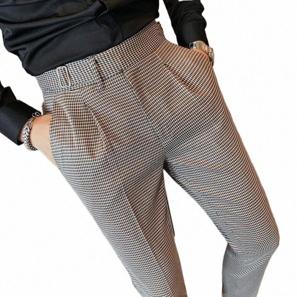 men's suits & blazers mens classic pants suit trousers for men business casual plaid british fashion slim straight dress s3oe#, White;black
men's suits & blazers mens classic pants suit trousers for men business casual plaid british fashion slim straight dress s3oe#, White;black