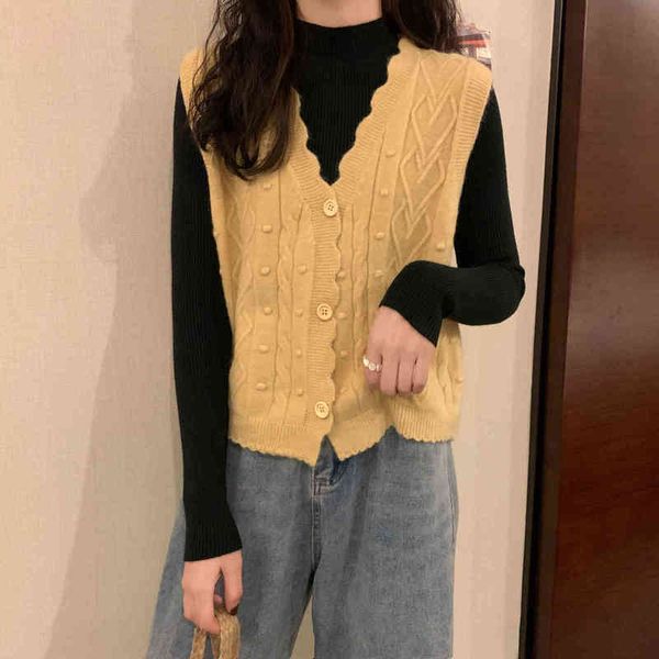 knitted sweater vest women soft stretchy simple basic daily vneck solid openstitch female streetwear vintage korean allmatch 210426, White;black
knitted sweater vest women soft stretchy simple basic daily vneck solid openstitch female streetwear vintage korean allmatch 210426, White;black