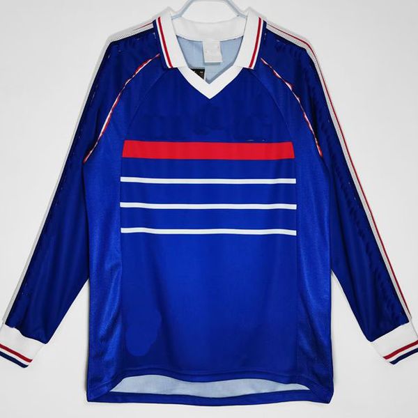 1998 retro soccer jerseys long sleeve henry thuram thailand shirts home classic away futbol kits men maillots de frances football jersey, Black;yellow
1998 retro soccer jerseys long sleeve henry thuram thailand shirts home classic away futbol kits men maillots de frances football jersey, Black;yellow
