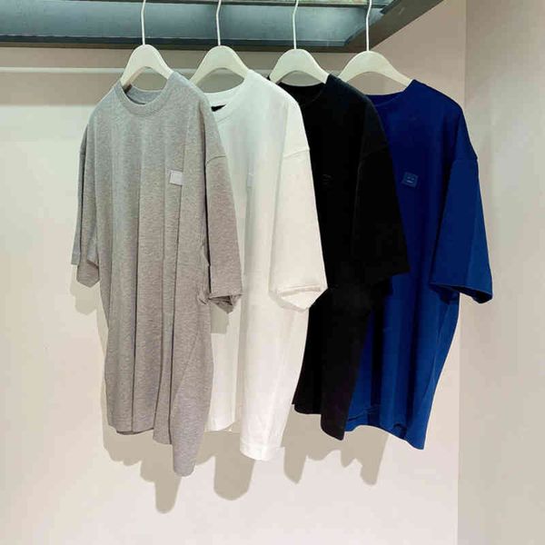 t shirt swedish minority acne2022 summer new square smiling face t-shirt men's women's loose round neck solid color short sleeve c, White;black
t shirt swedish minority acne2022 summer new square smiling face t-shirt men's women's loose round neck solid color short sleeve c, White;black