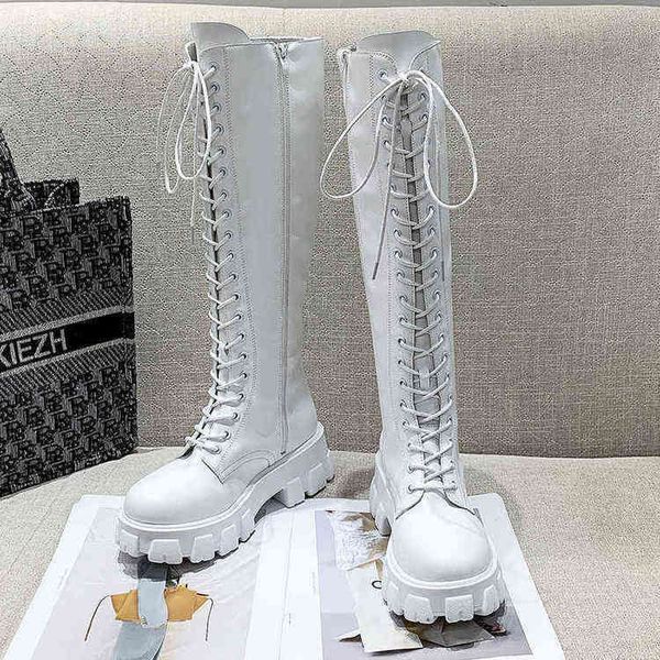 new boot 2022 thicken winter knight boots women knee high long square heel retro lace up motorcycle black white botas mujer 2212
new boot 2022 thicken winter knight boots women knee high long square heel retro lace up motorcycle black white botas mujer 2212