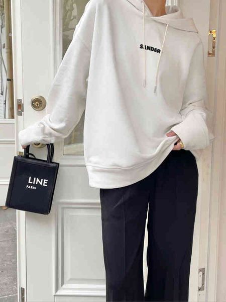 casual jil sander brand oversized hoodie for man and woman pure cotton white hoodi spring autumn hooded sweatshirts t220726, Black
casual jil sander brand oversized hoodie for man and woman pure cotton white hoodi spring autumn hooded sweatshirts t220726, Black