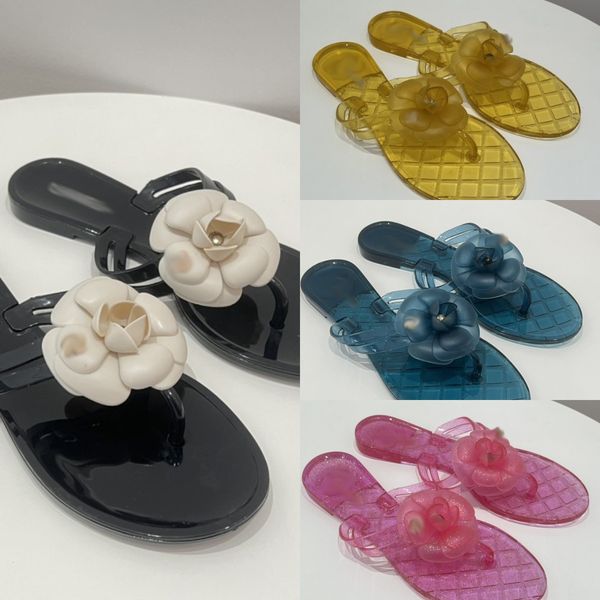 ups sequins glitter camellia flower thong sandals designer women sandal jelly slides slippers transparent pvc rubber beach shoes flats flip, Black
ups sequins glitter camellia flower thong sandals designer women sandal jelly slides slippers transparent pvc rubber beach shoes flats flip, Black