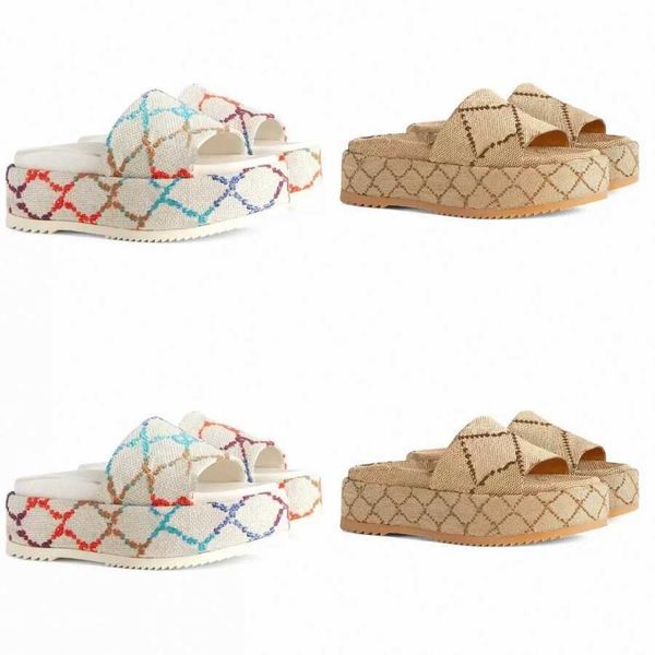 2022 women's platform sandals slippers slide designer luxury flat high heels flip flops shoes embroidered platform rubber sandal casual, Black
2022 women's platform sandals slippers slide designer luxury flat high heels flip flops shoes embroidered platform rubber sandal casual, Black