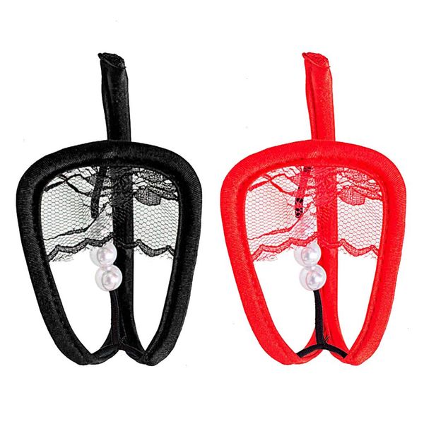 women lace c panty string thong underwear exotic lingerie red black womens pearls for nightwear, Black;pink
women lace c panty string thong underwear exotic lingerie red black womens pearls for nightwear, Black;pink
