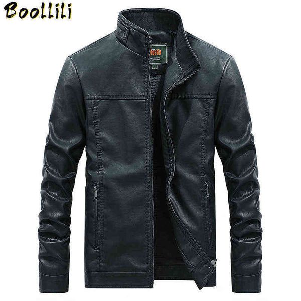 boollili 2020 pu leather jacket men spring autumn faux leather coat motorcycle biker jacket chaqueta cuero hombre t220728, Black
boollili 2020 pu leather jacket men spring autumn faux leather coat motorcycle biker jacket chaqueta cuero hombre t220728, Black