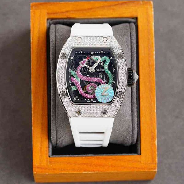 luxury mens mechanics watches richa milles wristwatch rm026 diamond silver case visible movement snake carving dial lady mechanical watch, Slivery;golden
luxury mens mechanics watches richa milles wristwatch rm026 diamond silver case visible movement snake carving dial lady mechanical watch, Slivery;golden