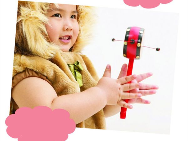 wholesale 20pcs baby rattles toys kids cartoon chinese traditional rattle drum spin fun hand bell music toys
wholesale 20pcs baby rattles toys kids cartoon chinese traditional rattle drum spin fun hand bell music toys