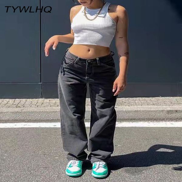 women's jeans low waist jeans women baggy jeans fashion straight leg pants y2k denim tr 220824, Blue
women's jeans low waist jeans women baggy jeans fashion straight leg pants y2k denim tr 220824, Blue