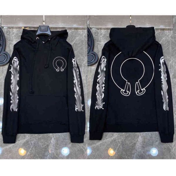 mens loose fashion sweatshirts classic brand ch designer hoodie horseshoe sanskrit print luxury zipper jacket pullover hooded coat women sw, Black
mens loose fashion sweatshirts classic brand ch designer hoodie horseshoe sanskrit print luxury zipper jacket pullover hooded coat women sw, Black