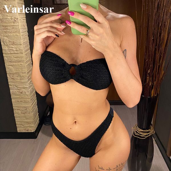 wrinkled bandeau brazilian bikini female swimsuit women swimwear two-pieces bikini set strapless bather bathing suit swim v3367b, White;black
wrinkled bandeau brazilian bikini female swimsuit women swimwear two-pieces bikini set strapless bather bathing suit swim v3367b, White;black