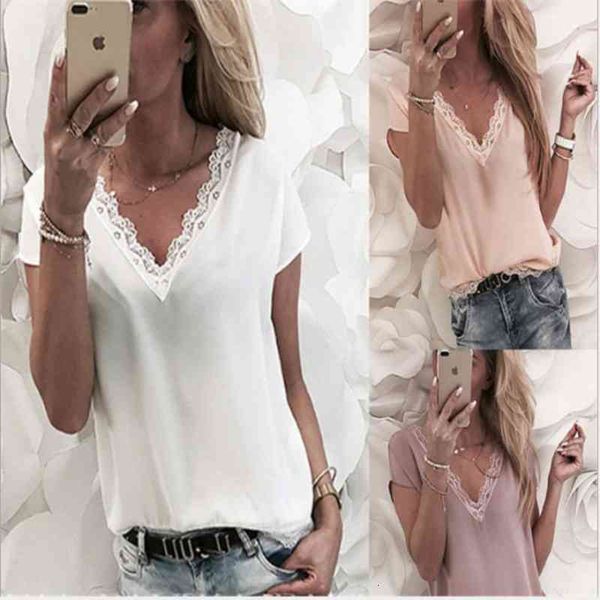 women's two piece pants 2022 solid v-neck lace hem lace short sleeve htv1, White
women's two piece pants 2022 solid v-neck lace hem lace short sleeve htv1, White