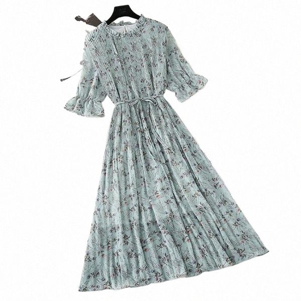 summer chiffon dresses 2022 fashion casual short sleeve floral printed pleated dress female loose waist bohemian plus size y6cr#, Black;gray
summer chiffon dresses 2022 fashion casual short sleeve floral printed pleated dress female loose waist bohemian plus size y6cr#, Black;gray