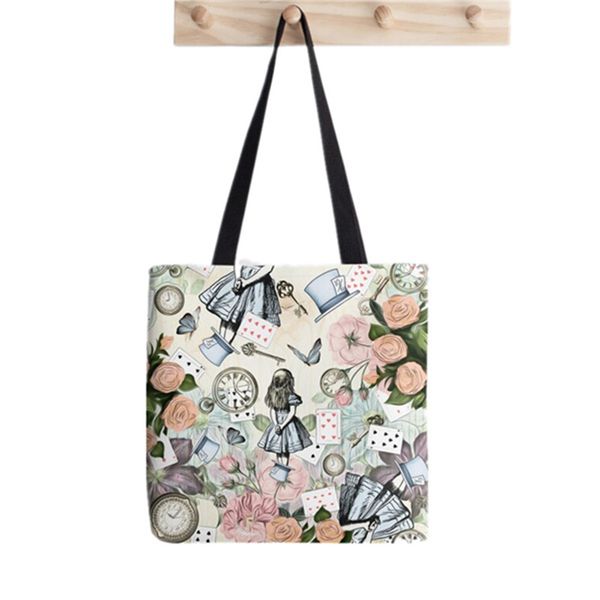 shopper alice in wonderland collage painted tote bag women harajuku shopper handbag girl shoulder shopping bag lady canvas bag
shopper alice in wonderland collage painted tote bag women harajuku shopper handbag girl shoulder shopping bag lady canvas bag
