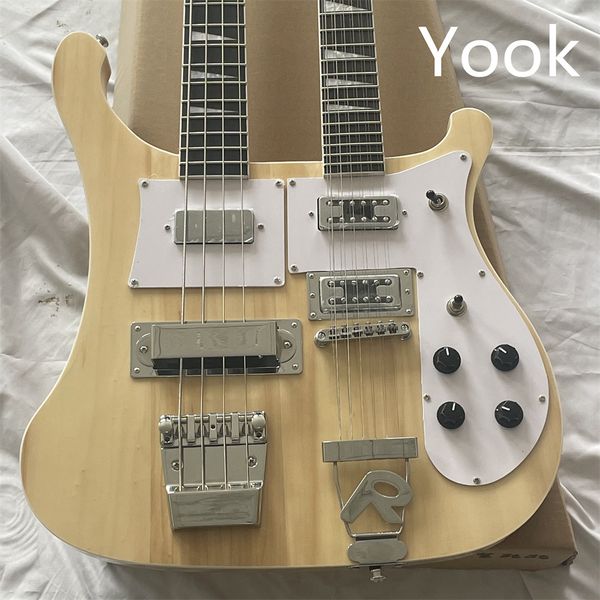 in stock four string electric bass and 12 string electric guitar original wood color original wood grain rose fingerboard special bridge gui
in stock four string electric bass and 12 string electric guitar original wood color original wood grain rose fingerboard special bridge gui