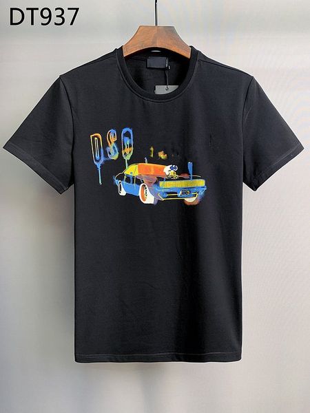 dsq icon men's t-shirts designer print letter men tees paris cotton polos man women clothing fashion brand t shirt d937, White;black
dsq icon men's t-shirts designer print letter men tees paris cotton polos man women clothing fashion brand t shirt d937, White;black