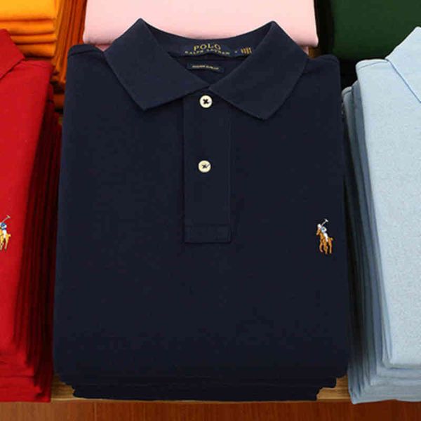 classic men's polo shirt cotton linen breathable short sleeve t-shirt embroidered logo ralphl loose big lapel business jacket, White;black
classic men's polo shirt cotton linen breathable short sleeve t-shirt embroidered logo ralphl loose big lapel business jacket, White;black