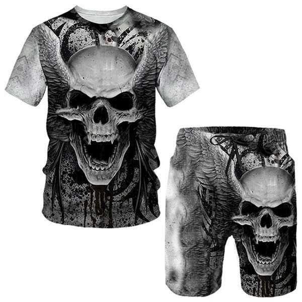 punk skull 3d printed oversize t shirt shorts sets men s sportswear tracksuit gothic graphic tee summer clothing suit 220621, Gray
punk skull 3d printed oversize t shirt shorts sets men s sportswear tracksuit gothic graphic tee summer clothing suit 220621, Gray