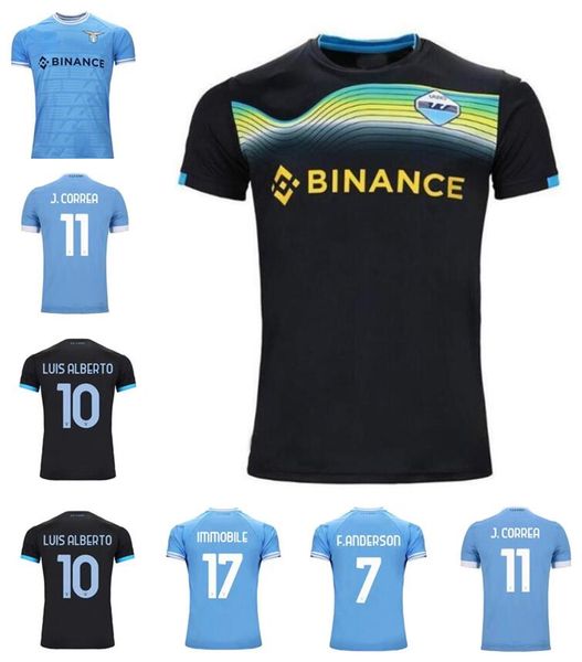 men kids kits 22 23 lazio soccer jerseys sergej 2022 2023 f. anderson pedro football shirt luis alberto sergej sergej lazzari zaccagni magli, Black;yellow
men kids kits 22 23 lazio soccer jerseys sergej 2022 2023 f. anderson pedro football shirt luis alberto sergej sergej lazzari zaccagni magli, Black;yellow