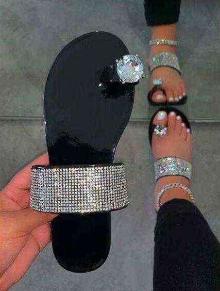 spring summer new pvc flip flops women single finger rhinestones outdoor leisure beach slippers flat home sandals ms220514, Black
spring summer new pvc flip flops women single finger rhinestones outdoor leisure beach slippers flat home sandals ms220514, Black