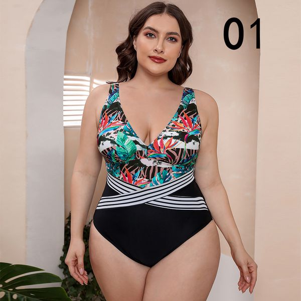 womens plus size swimwear fashion swimsuit swimwear beachwear siamese multi-color one-piece printing ripple no bra underwire support summer, Black
womens plus size swimwear fashion swimsuit swimwear beachwear siamese multi-color one-piece printing ripple no bra underwire support summer, Black