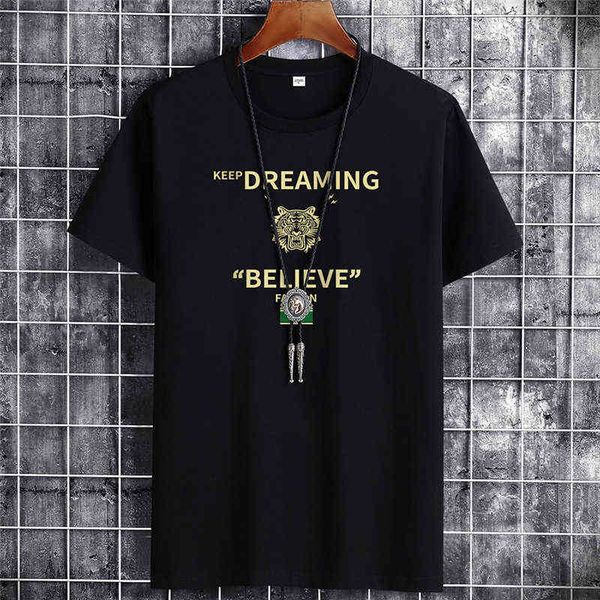 cotton short sleeve t-shirt men's spring and summer round neck t-shirt backing shirt large casual half fashion, White;black
cotton short sleeve t-shirt men's spring and summer round neck t-shirt backing shirt large casual half fashion, White;black