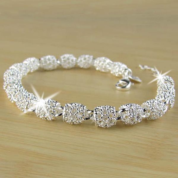 charm bracelets silver color jewelry hollow out bead bracelet fashion for women crystal bangles christmas gift, Golden;silver
charm bracelets silver color jewelry hollow out bead bracelet fashion for women crystal bangles christmas gift, Golden;silver