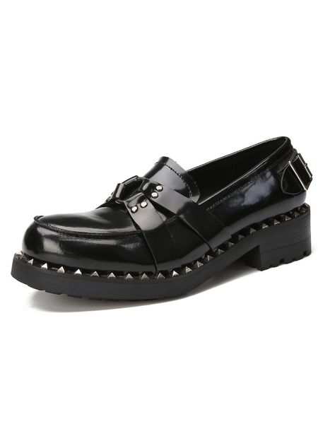 dress shoes whole rivet men loafers geneine leather men's handmade black slip on fashion round toe for
dress shoes whole rivet men loafers geneine leather men's handmade black slip on fashion round toe for