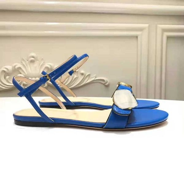 2022 fashion designer ladies flat sandals slippers metal buckle original luxury elegant, Black
2022 fashion designer ladies flat sandals slippers metal buckle original luxury elegant, Black