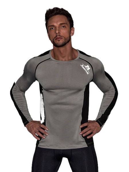 men reflective letter graphic contrast panel raglan sleeve sports tee p5dw#, White;black
men reflective letter graphic contrast panel raglan sleeve sports tee p5dw#, White;black