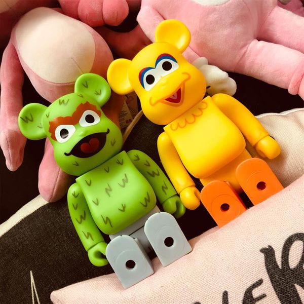 bearbrick violent bear building blocks bear sesame street green and yellow trend doll hand-made model ornaments 28cm223r
bearbrick violent bear building blocks bear sesame street green and yellow trend doll hand-made model ornaments 28cm223r