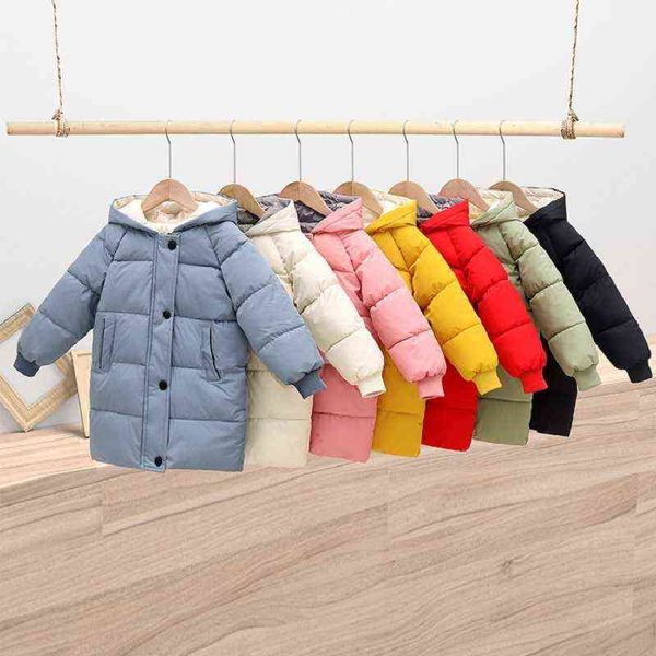 new children down cotton quilted jacket winter clothes thickened mid long jacket cotton quilted jacket for boys and girls j220718, Blue;gray
new children down cotton quilted jacket winter clothes thickened mid long jacket cotton quilted jacket for boys and girls j220718, Blue;gray