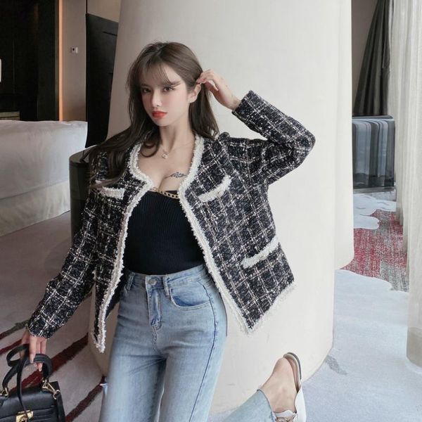 women's jackets women trenchfashionable tweed small suit 2022 autumn and winter xiaoxiang short coat for overcoat, Black;brown
women's jackets women trenchfashionable tweed small suit 2022 autumn and winter xiaoxiang short coat for overcoat, Black;brown