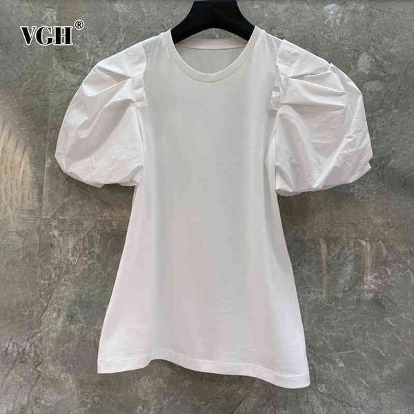 casual white t shirt for women o neck lantern short sleeve minimalist solid shirts female fashion ide clothing 210507
casual white t shirt for women o neck lantern short sleeve minimalist solid shirts female fashion ide clothing 210507