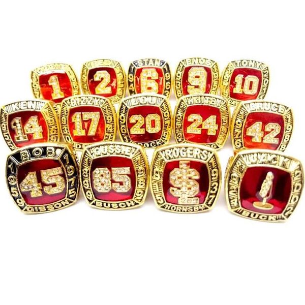 simple design alloy champion ring for men cardinal hall of fame world series 14 sets2734, Golden;silver
simple design alloy champion ring for men cardinal hall of fame world series 14 sets2734, Golden;silver