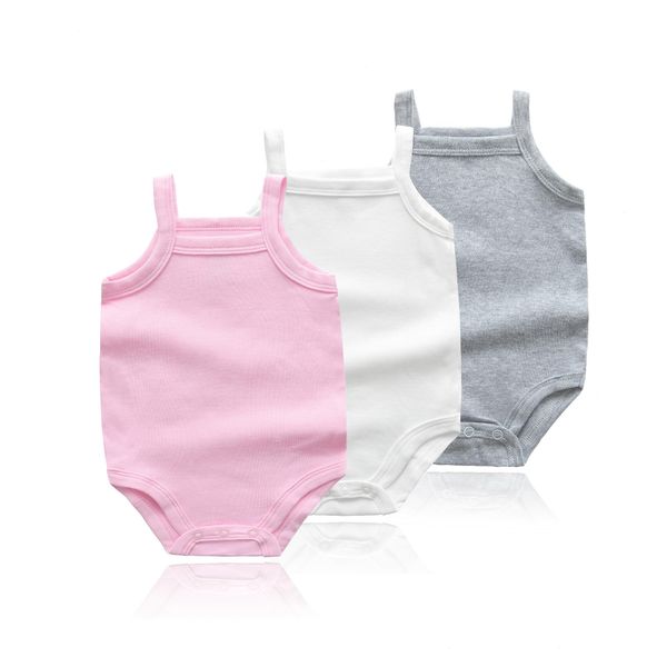 3pcs lot newborn baby girls clothes boy rompers vest jumpsuit bodysuits 0-48m summer pure cotton solid color soft roupas de, Blue
3pcs lot newborn baby girls clothes boy rompers vest jumpsuit bodysuits 0-48m summer pure cotton solid color soft roupas de, Blue