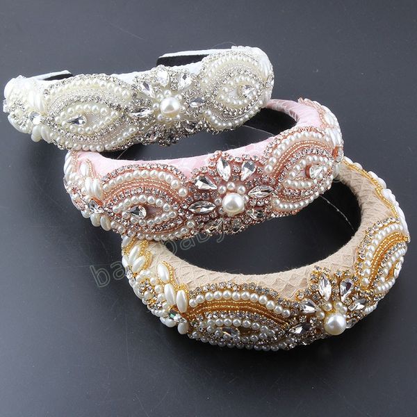 fashion sponge cross-border headband ladies light luxury rhinestone pearl personality headwear hairband women, Slivery;white
fashion sponge cross-border headband ladies light luxury rhinestone pearl personality headwear hairband women, Slivery;white