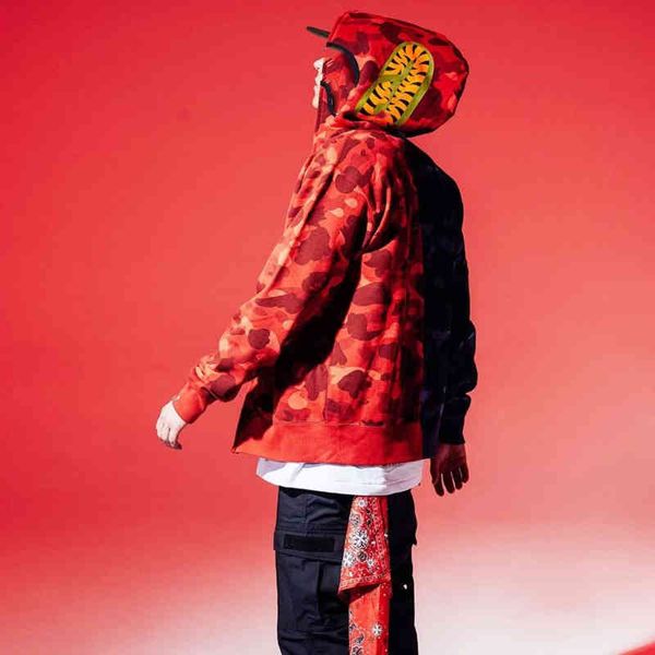 b 2022 ape designer hoodie men's fashion tiger colorblock sweatshirt zipper embroidery hooded cardigan sweater jacket 3xl, Black
b 2022 ape designer hoodie men's fashion tiger colorblock sweatshirt zipper embroidery hooded cardigan sweater jacket 3xl, Black