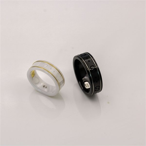 14% off jewelry the new qi fashion personality electroplating 18k gold white ceramic double ring men and women black steel stone couple wedd, Silver
14% off jewelry the new qi fashion personality electroplating 18k gold white ceramic double ring men and women black steel stone couple wedd, Silver
